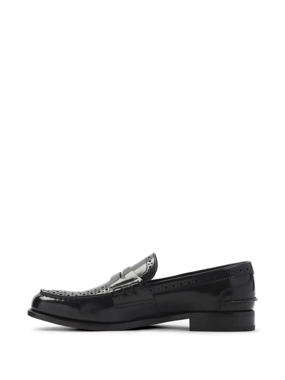 Church's Robin perforated-design loafers Zwart