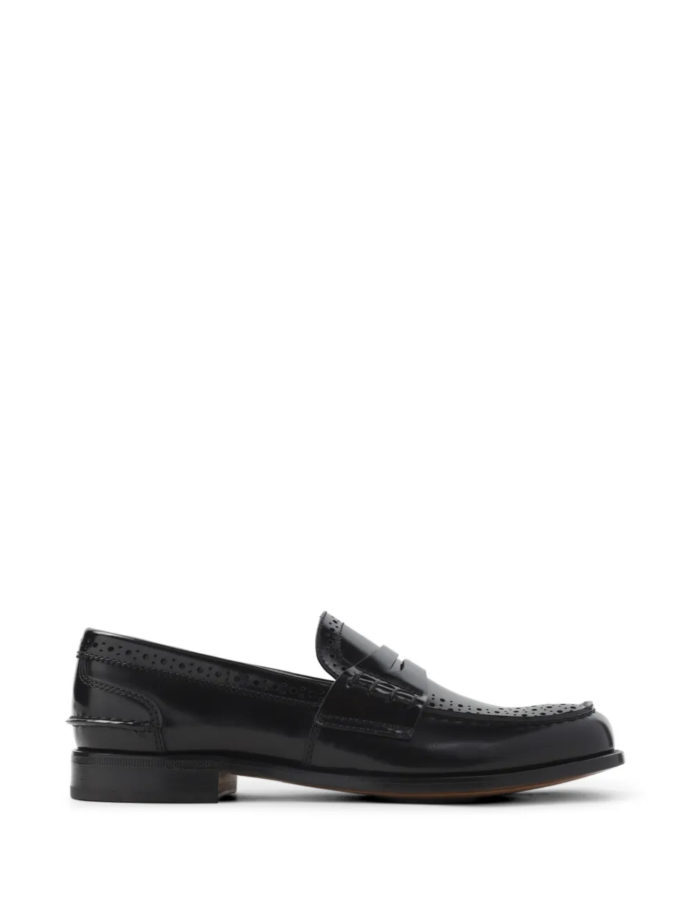 Church's Robin perforated-design loafers - Nero
