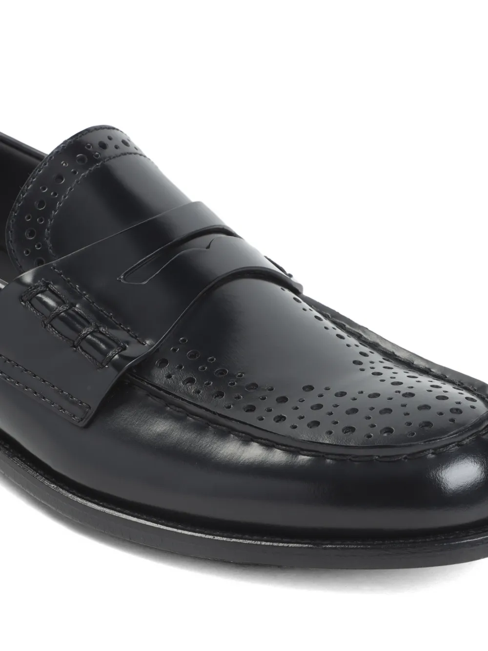 Church's Robin perforated-design loafers Zwart