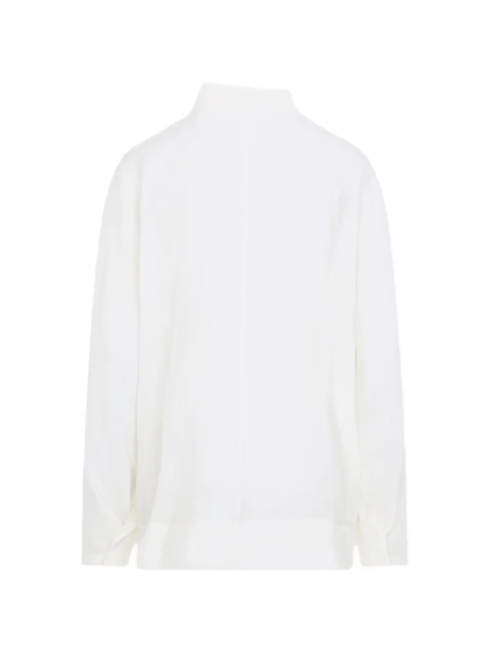  Carven Collared Long-sleeve Shirt - Neutrals 