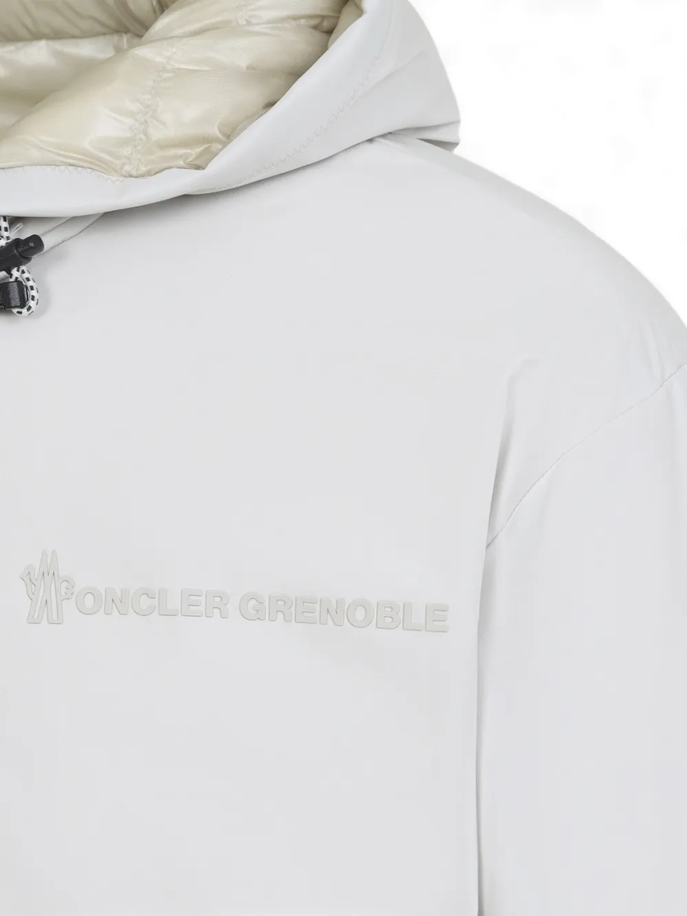 Moncler Grenoble Berguns omkeerbaar gewatteerd donsjack Beige