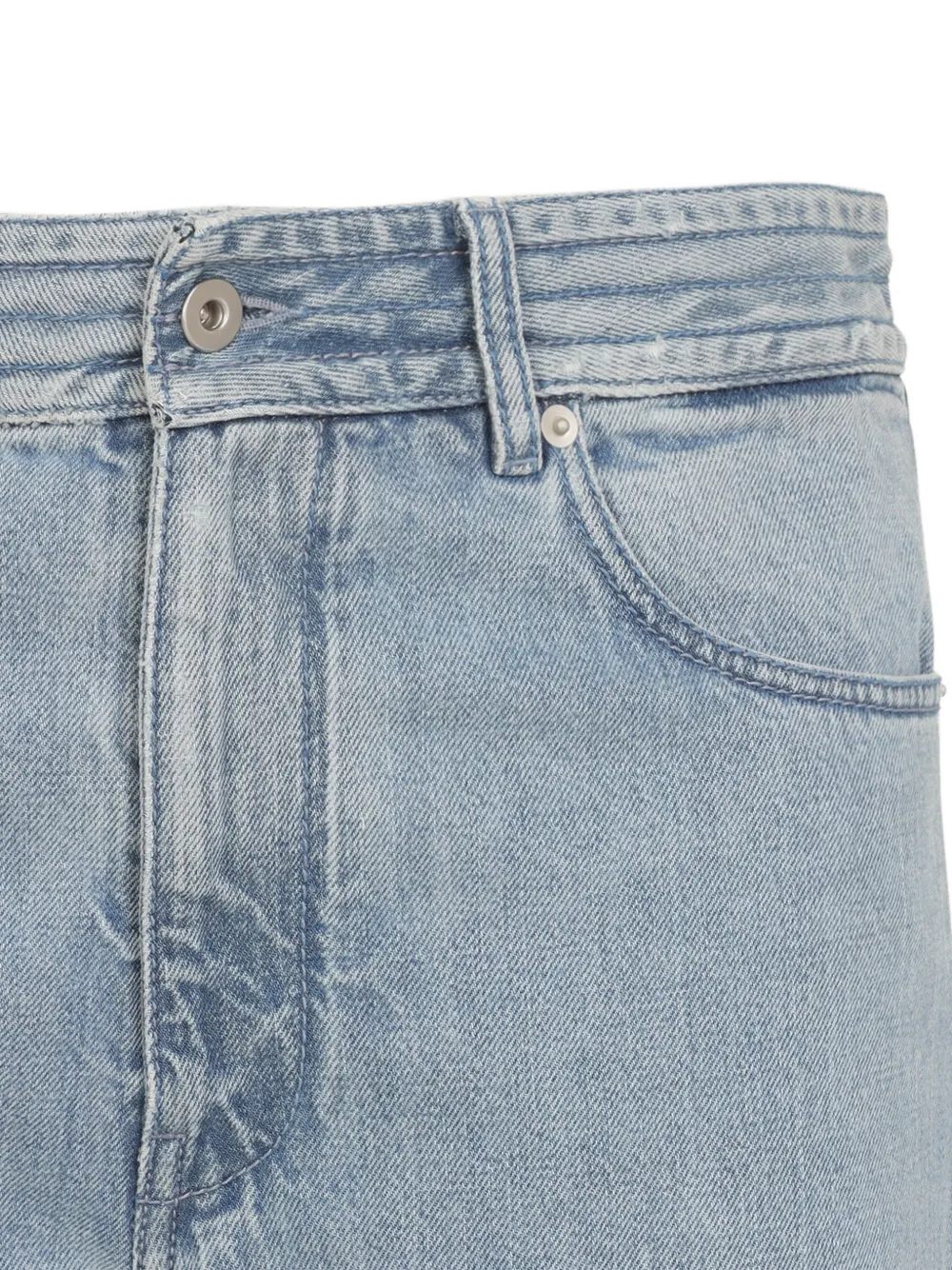 Jil Sander Jeans met vlakken Blauw