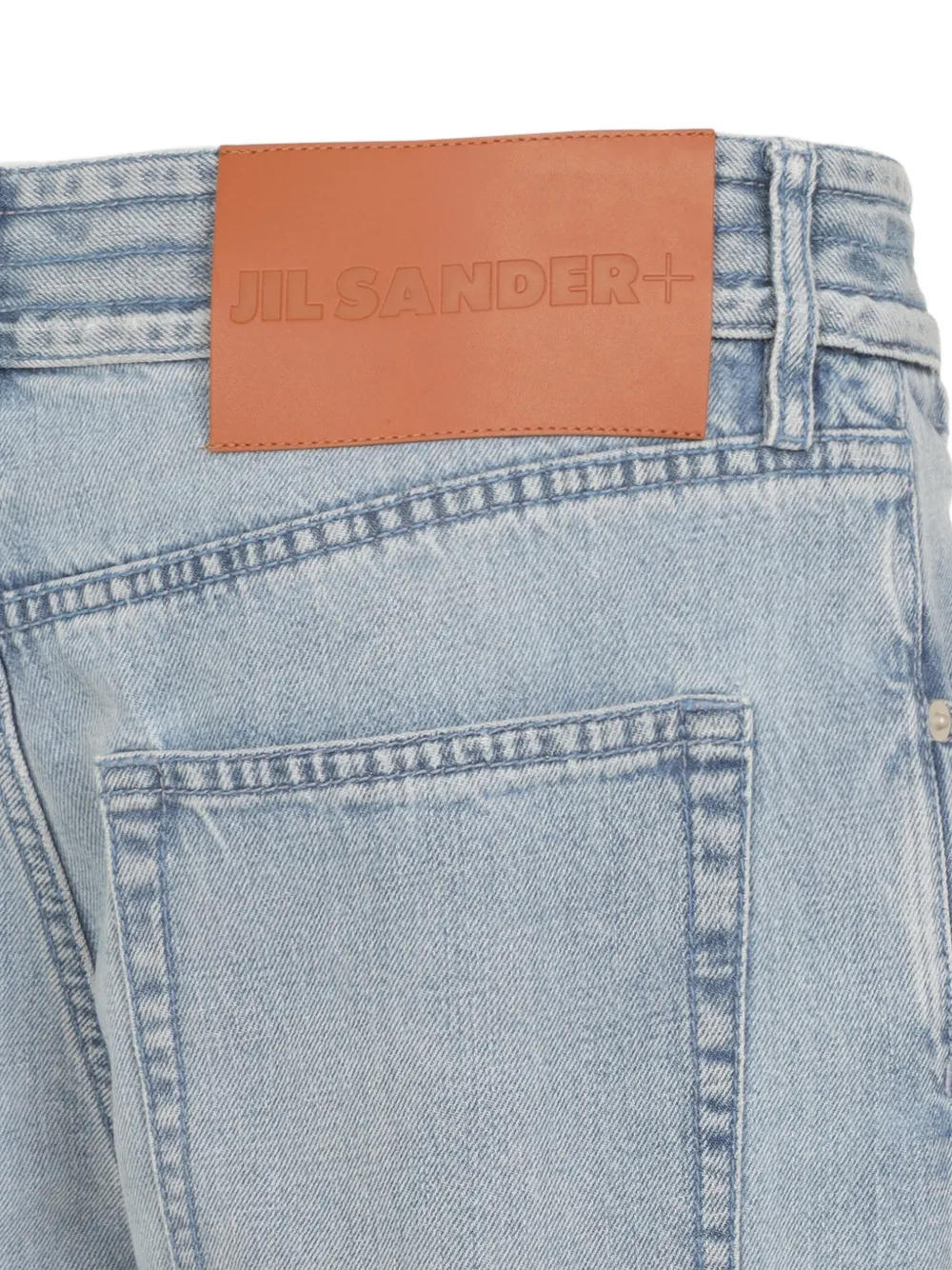 Jil Sander Jeans met vlakken Blauw