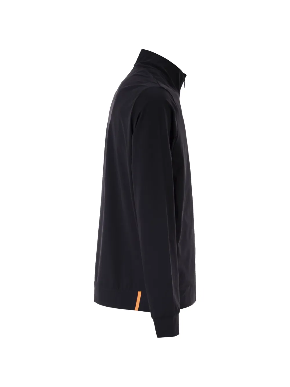 Zip Stand-Up Collar Sweatshirt