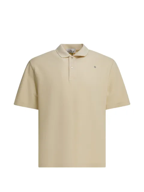 Stone Island button-fastening polo shirt