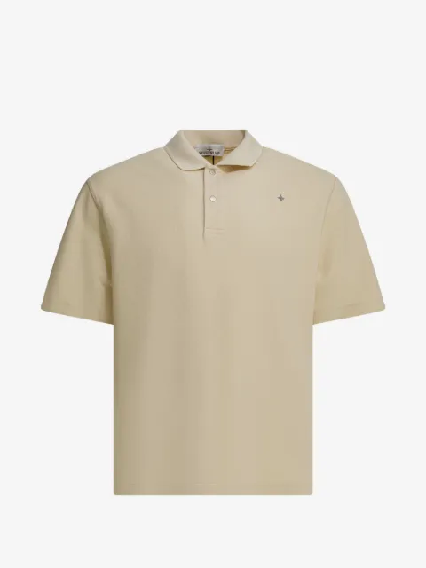 Stone Island 2200003 50/2 organic cotton Piqué_S.I. Stellina polo