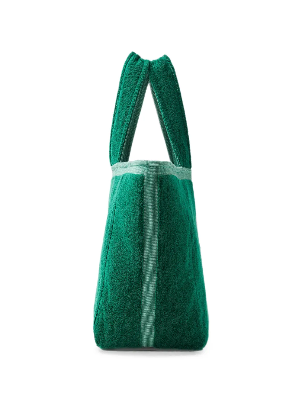 Versace Katoenen badstof jacquard shopper Groen