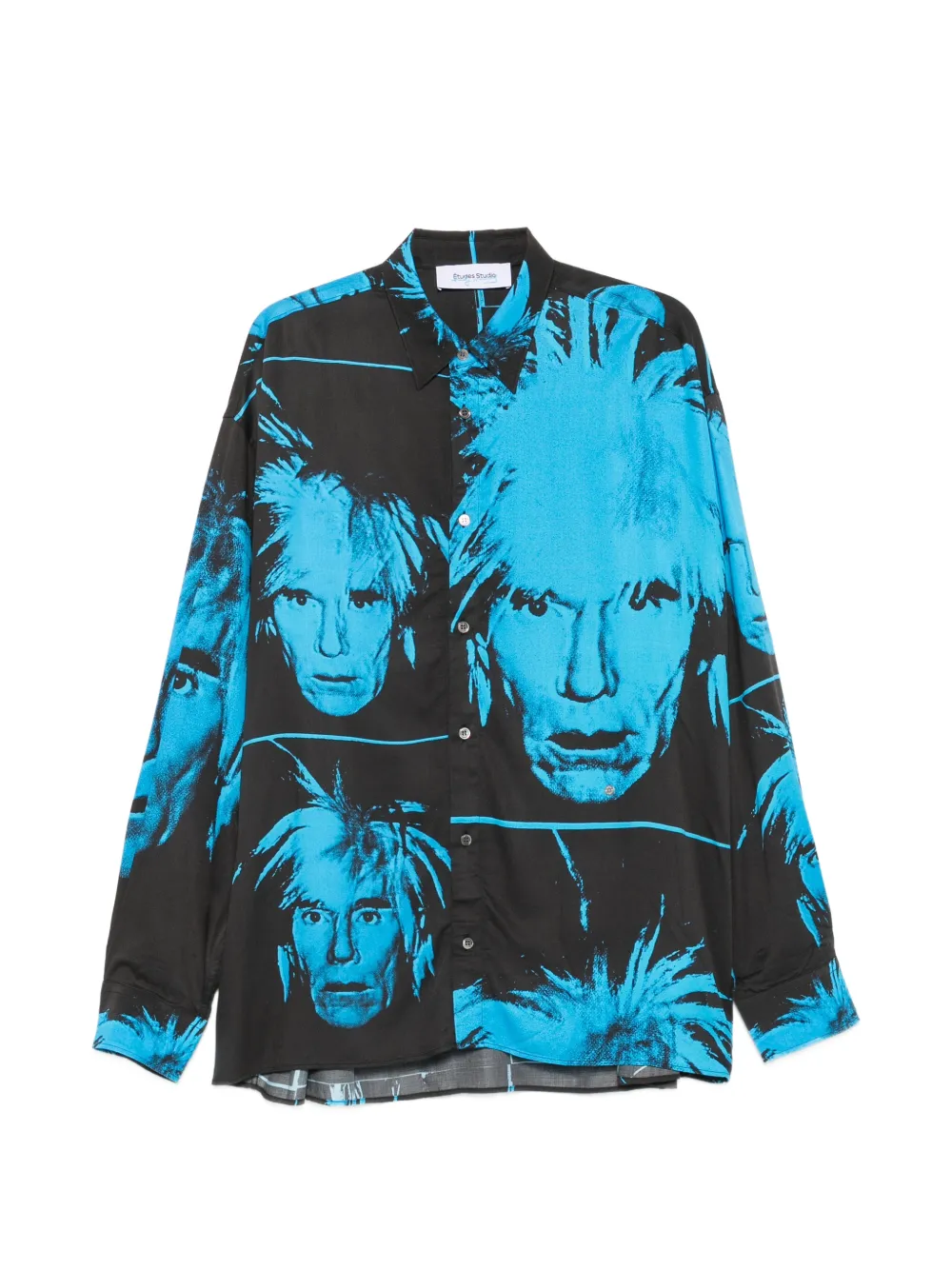 Études Studio x Andy Warhol graphic-print shirt - Blu