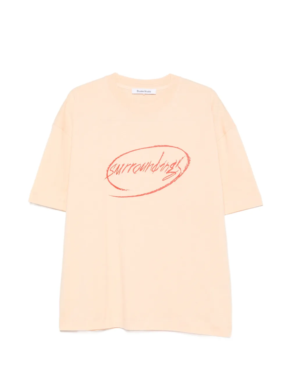 Etudes Studio Surroundings Graphic T-shirt In Pink