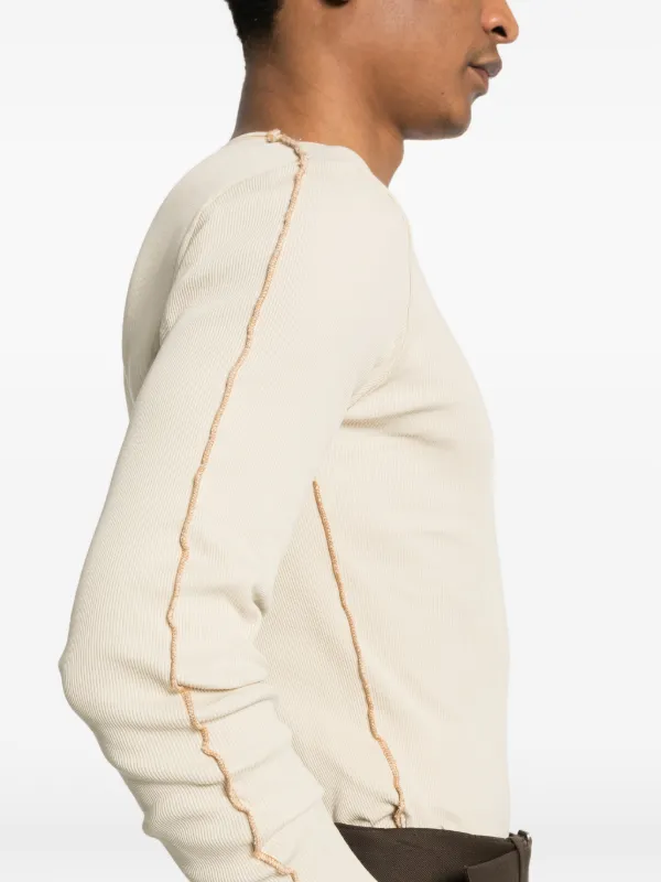 Études Studio リブ ロングTシャツ | ニュートラル | FARFETCH JP