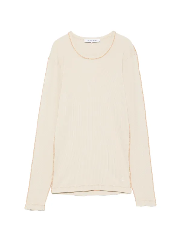 Études Studio リブ ロングTシャツ | ニュートラル | FARFETCH JP