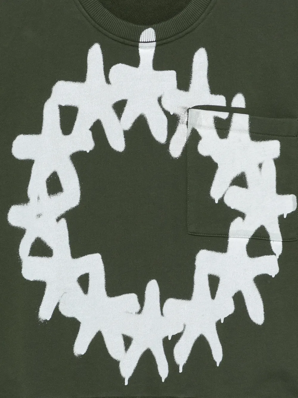 Études Studio Europa mouwloze sweater Groen