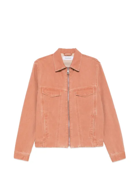 Études Studio zip-up slim-fit denim jacket