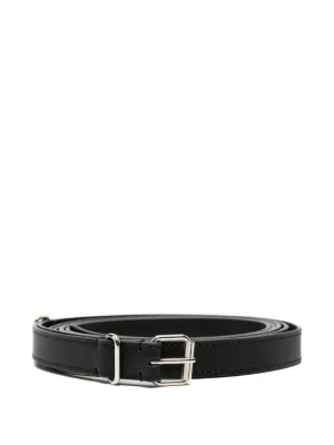 AMI Paris Ami De Coeur バックル ベルト | ブラック | FARFETCH JP