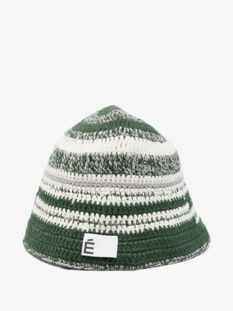 Études Studio striped crochet hat