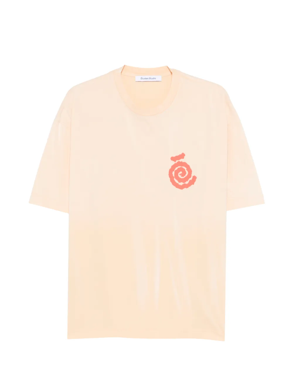 Etudes Studio Spiral T-shirt In Orange