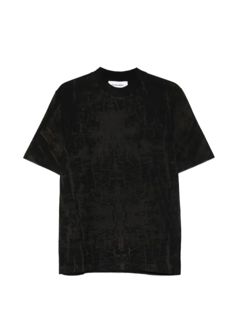 Études Studio T-Shirt mit Riss-Effekt