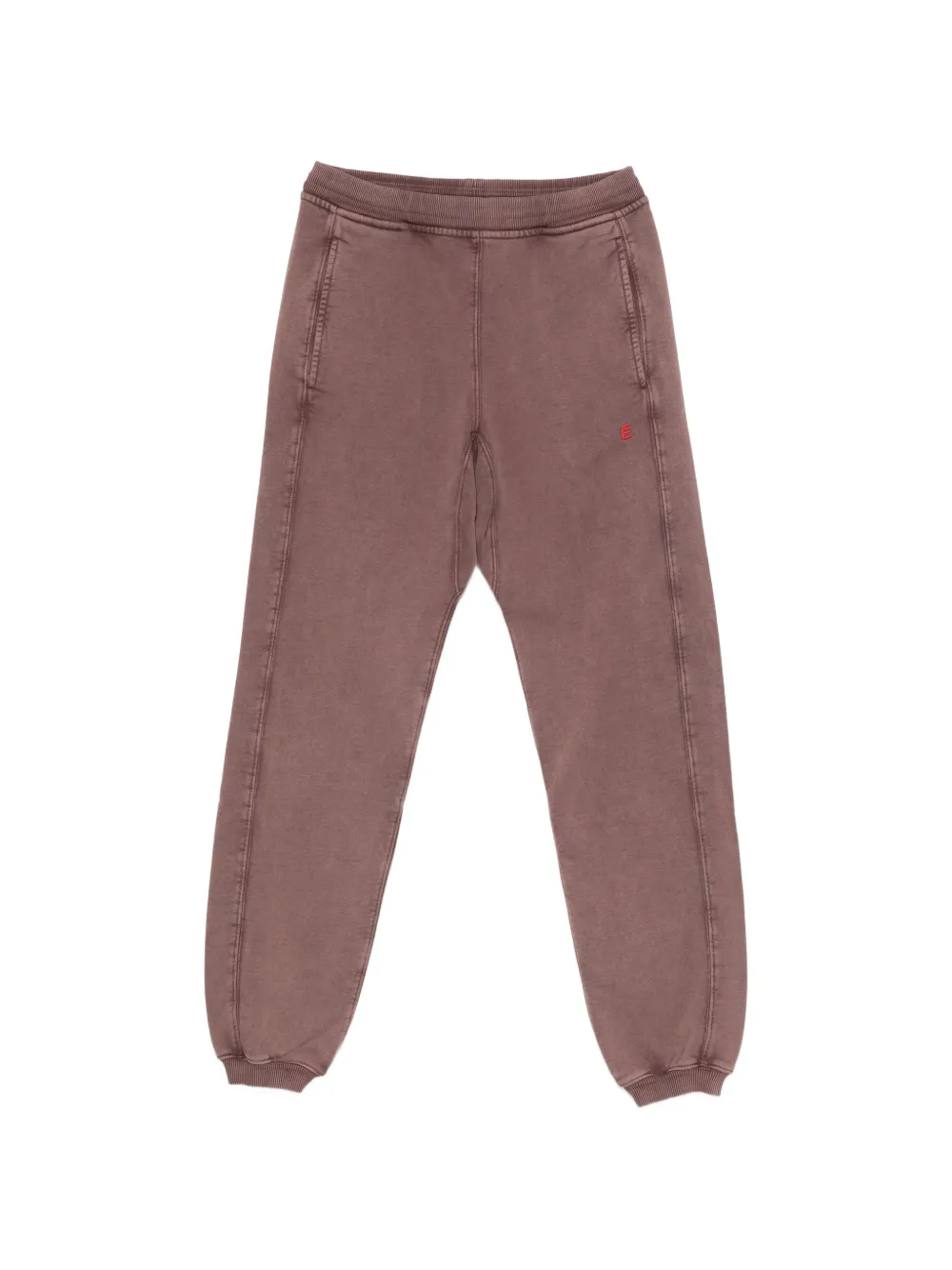 Études Studio Pantaloni slim con logo - Marrone