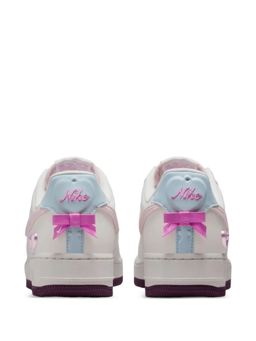 Nike Air Force 1 '07 sneakers met strikdetail Wit