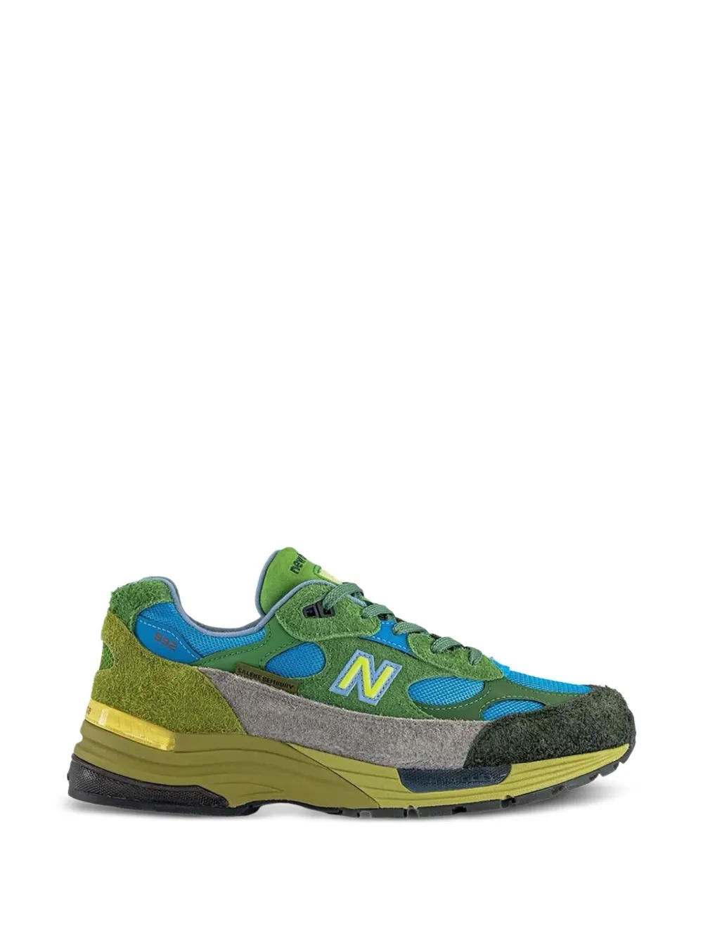 New Balance 1890 sneakers met colourblocking Blauw