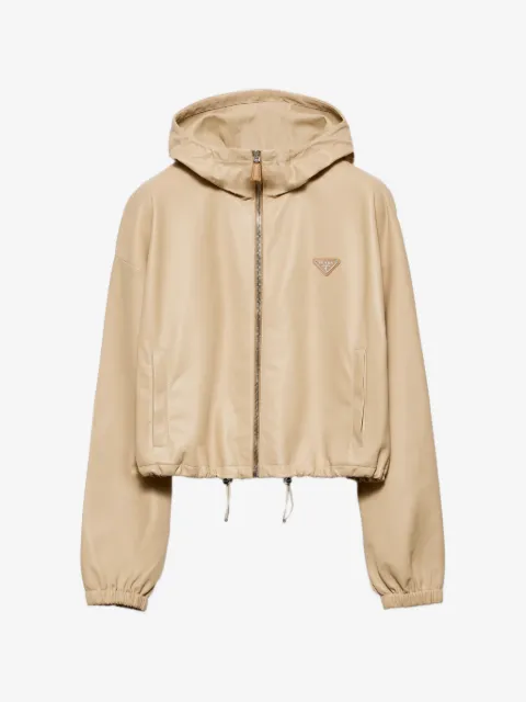 Prada nappa leather jacket