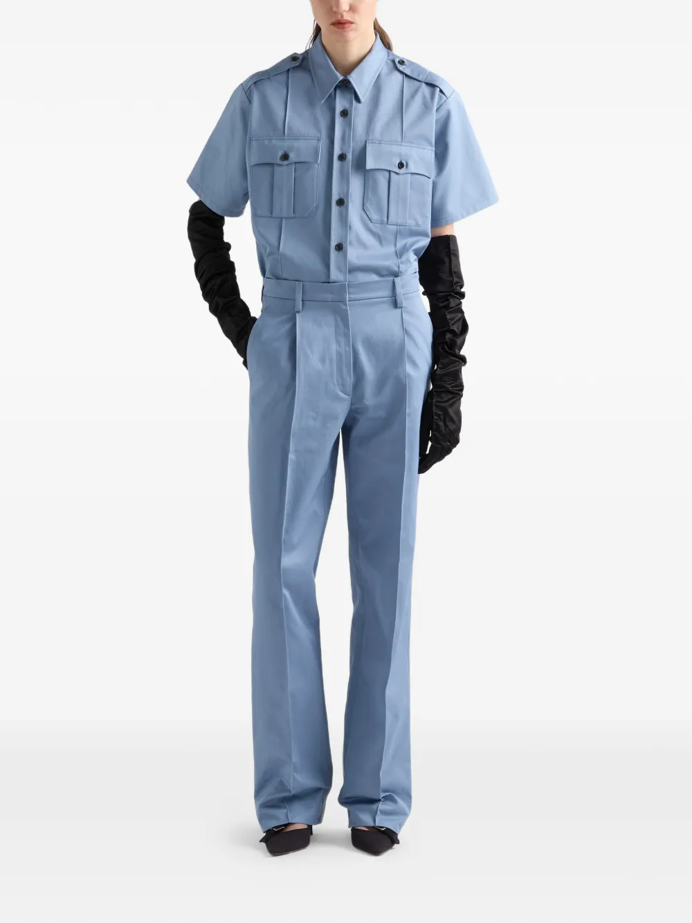 Prada Chino broek Blauw