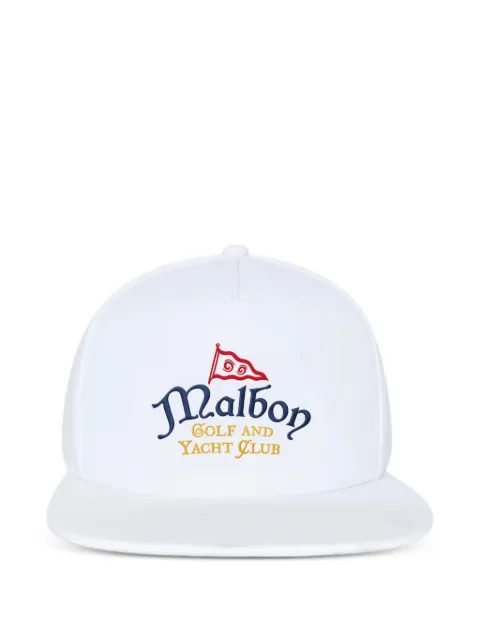 Malbon Golf logo-embroidered baseball cap