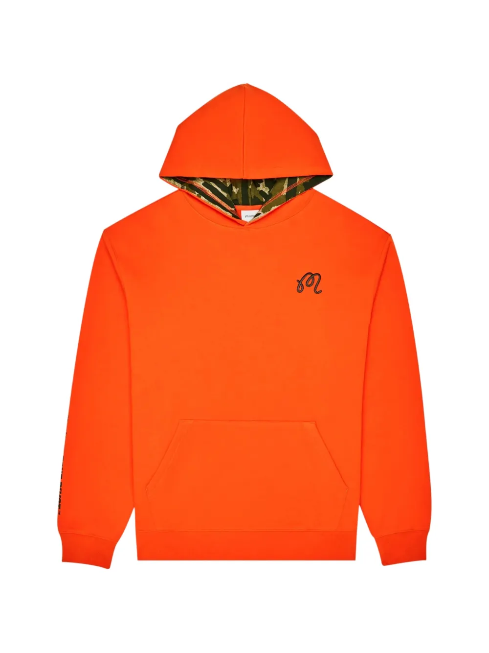 Malbon Golf logo-embroidered hoodie - Arancione