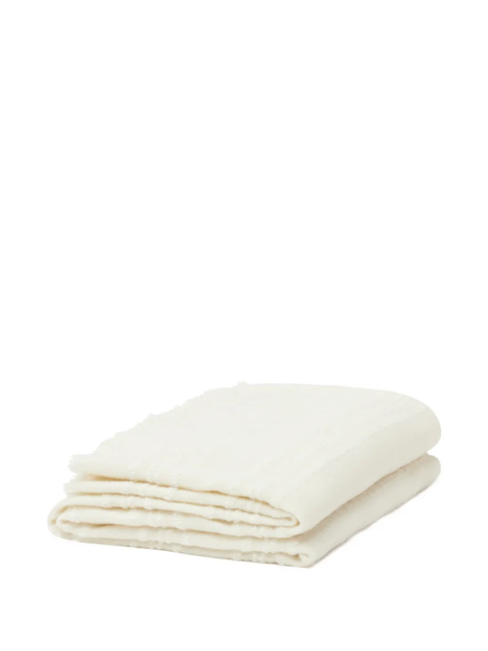 ALONPI fringed blanket - Nude