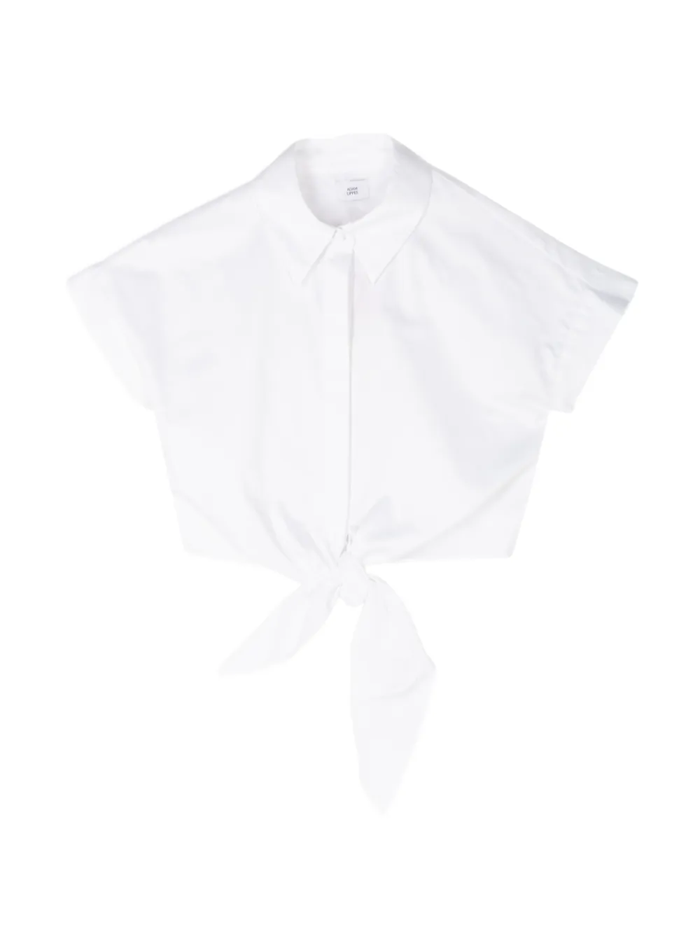 Adam Lippes Mila tie detail top - Bianco