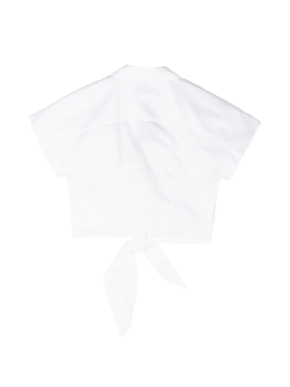 Adam Lippes Mila top met strikdetail Wit