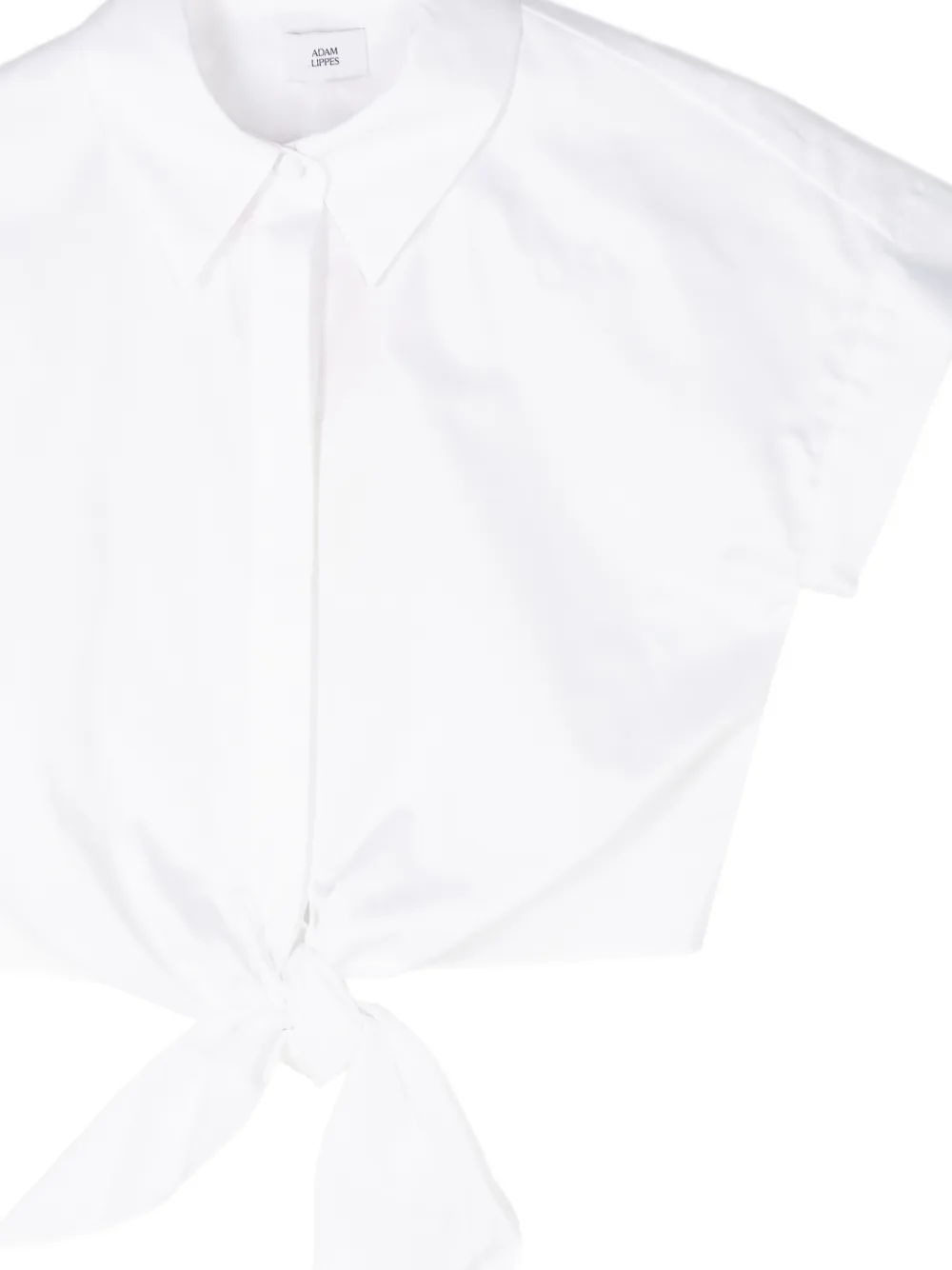 Adam Lippes Mila top met strikdetail Wit