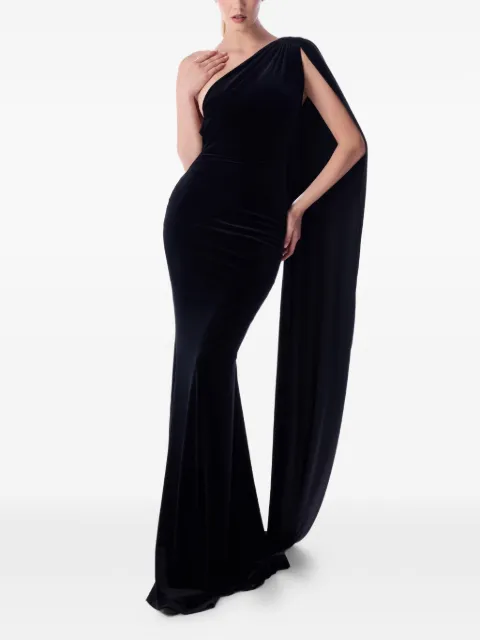IMROSKA Alsa San one-shoulder maxi dress
