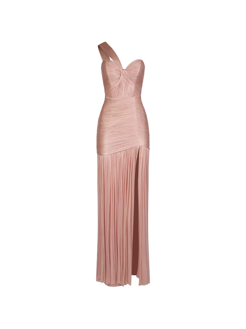 IMROSKA Imroska 19 one-shoulder split maxi dress - Rosa