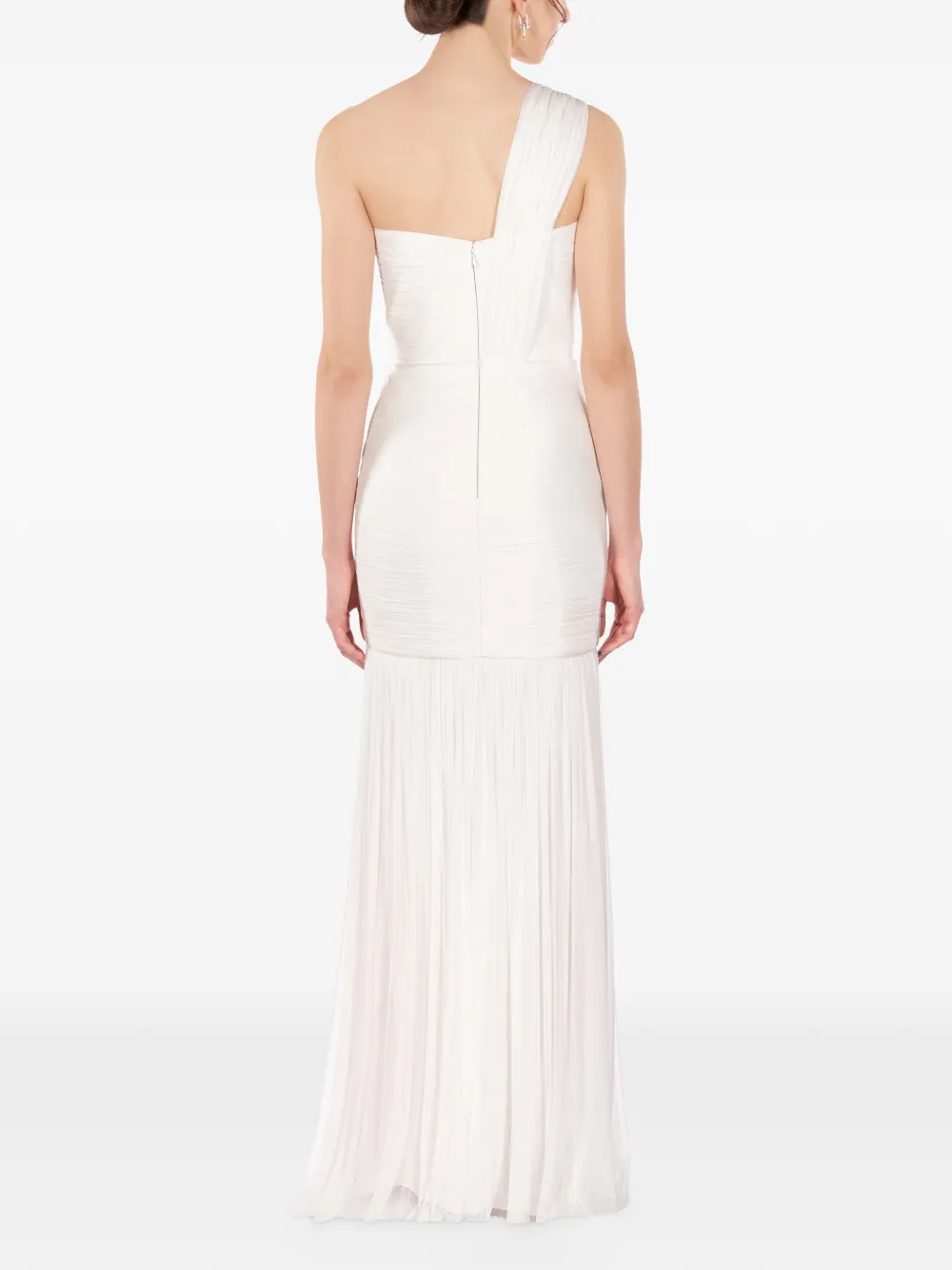 Imroska 19 Pleated Draped Maxi Dress