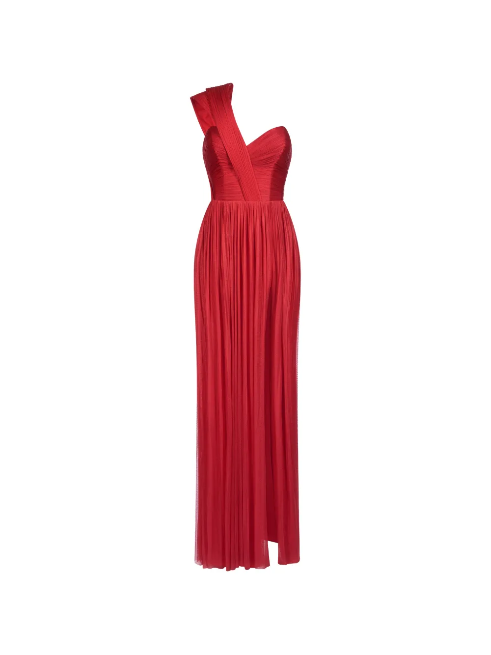 IMROSKA Imroska 21 one-shoulder maxi dress - Rosso