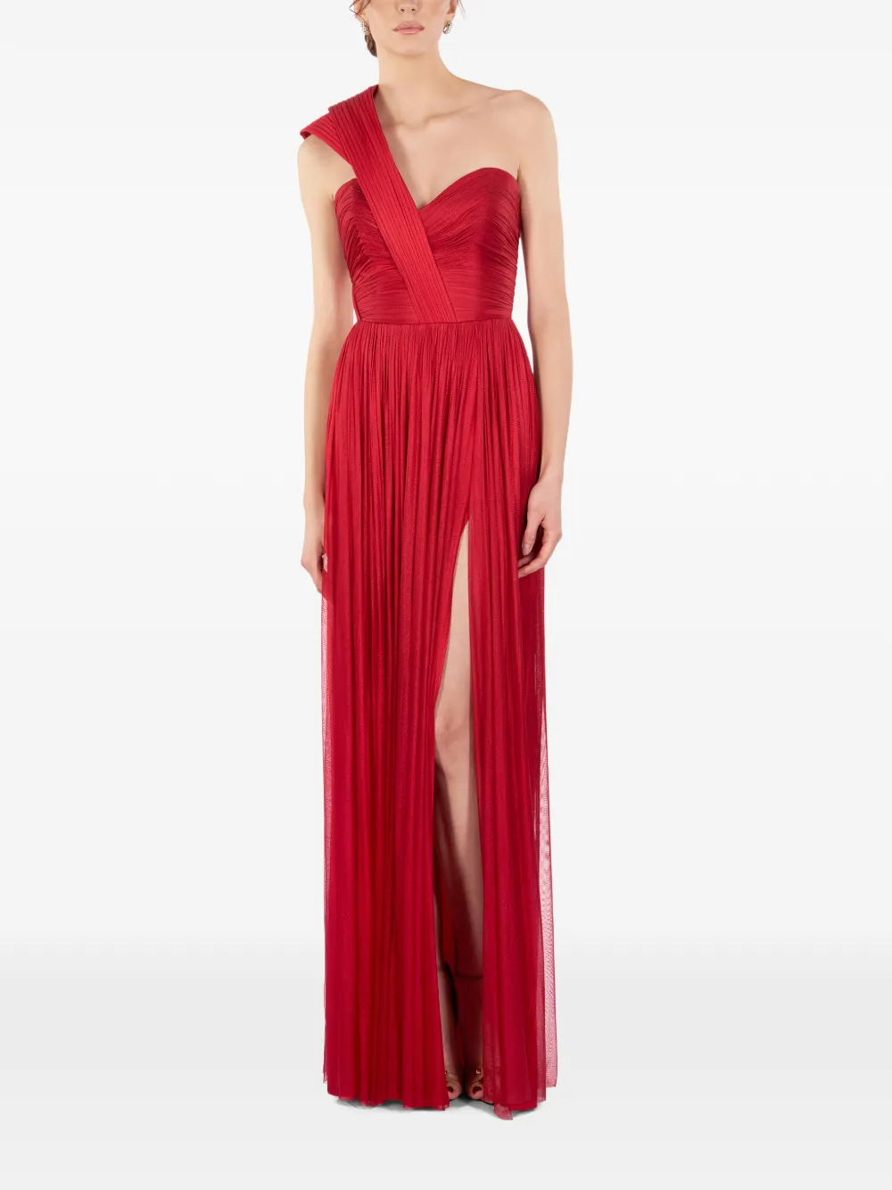  Imroska Imroska 21 One-shoulder Maxi Dress - Red 