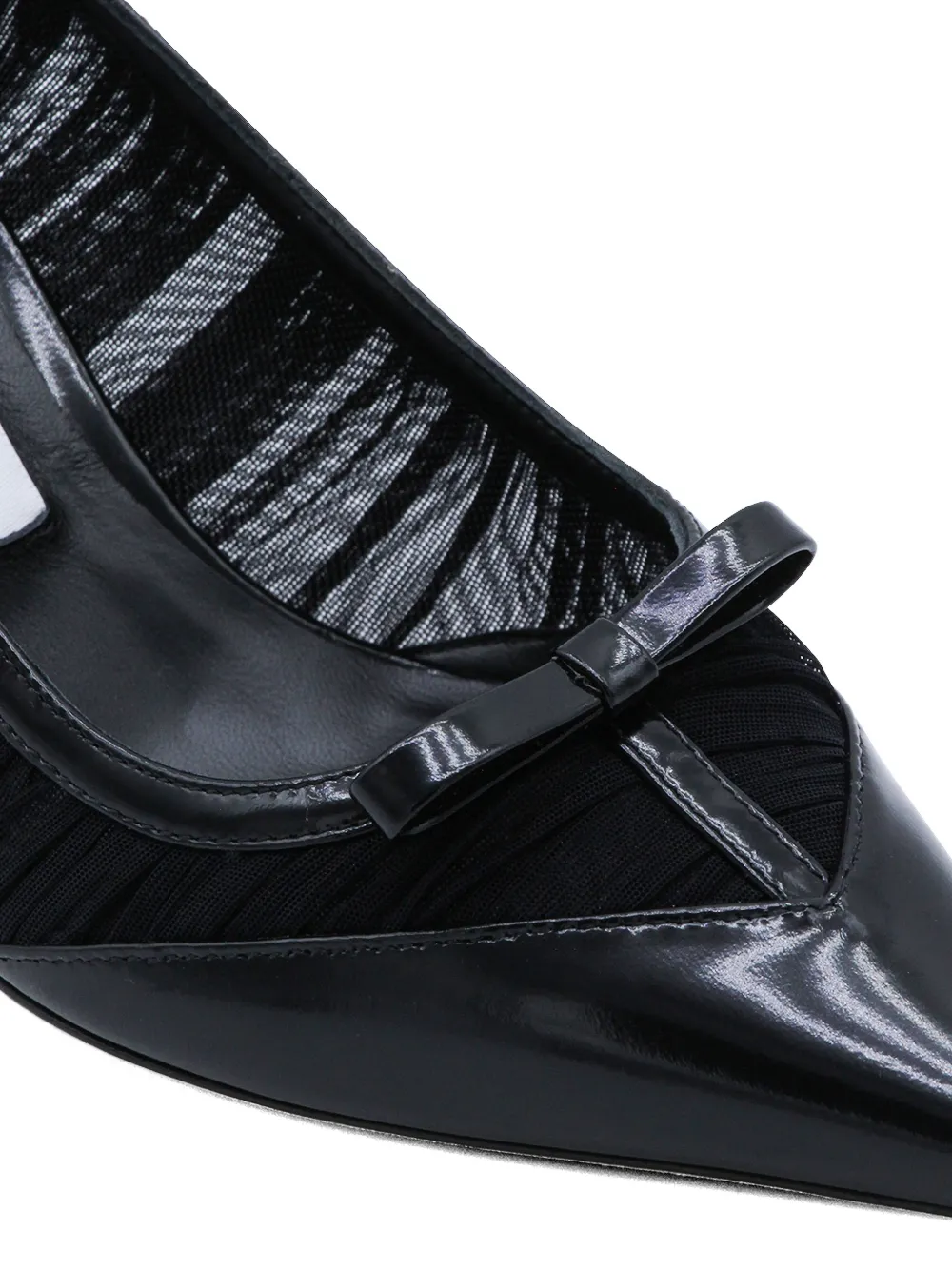 Jimmy Choo Pumps verfraaid met strik Zwart