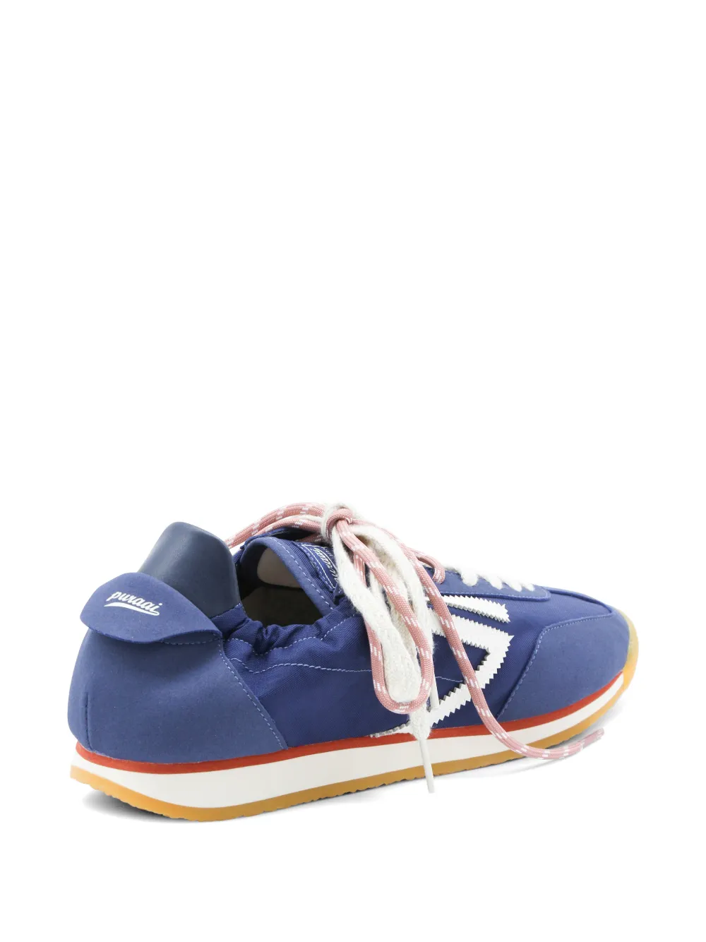 Puraai Sneakers met logo Blauw