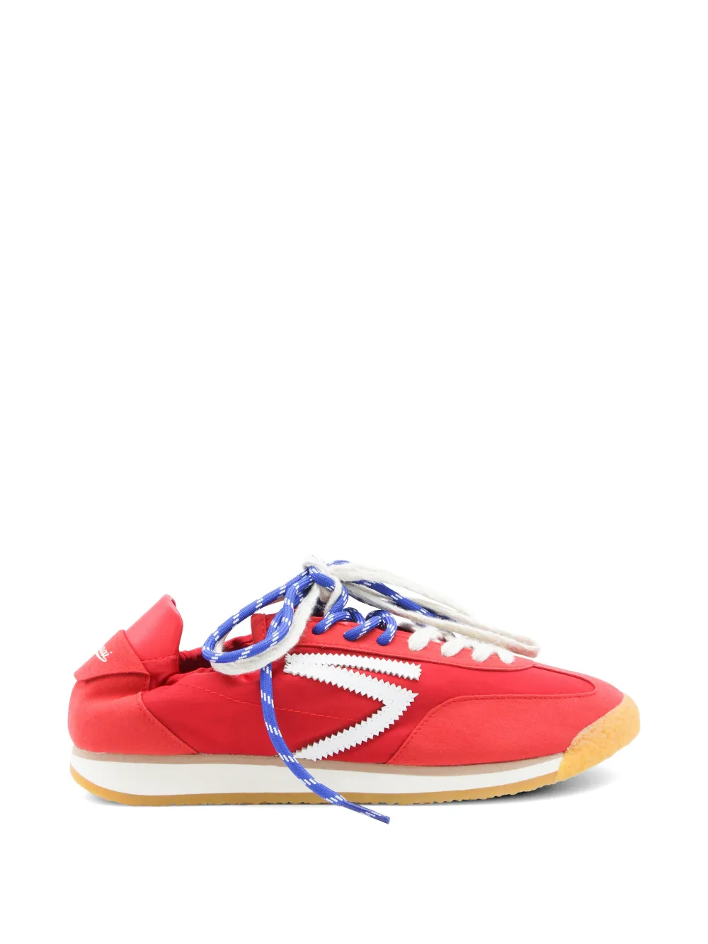 Puraai 6.02 Panther sneakers met zigzag-patroon Rood