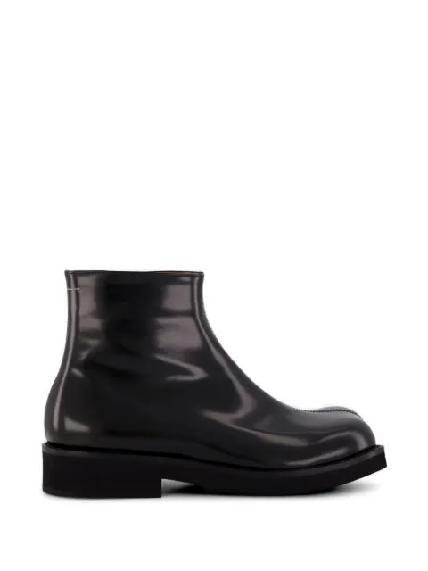 MM6 Maison Margiela botas con puntera cuadrada