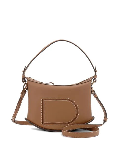 Delvaux PM perforated-detail shoulder bag