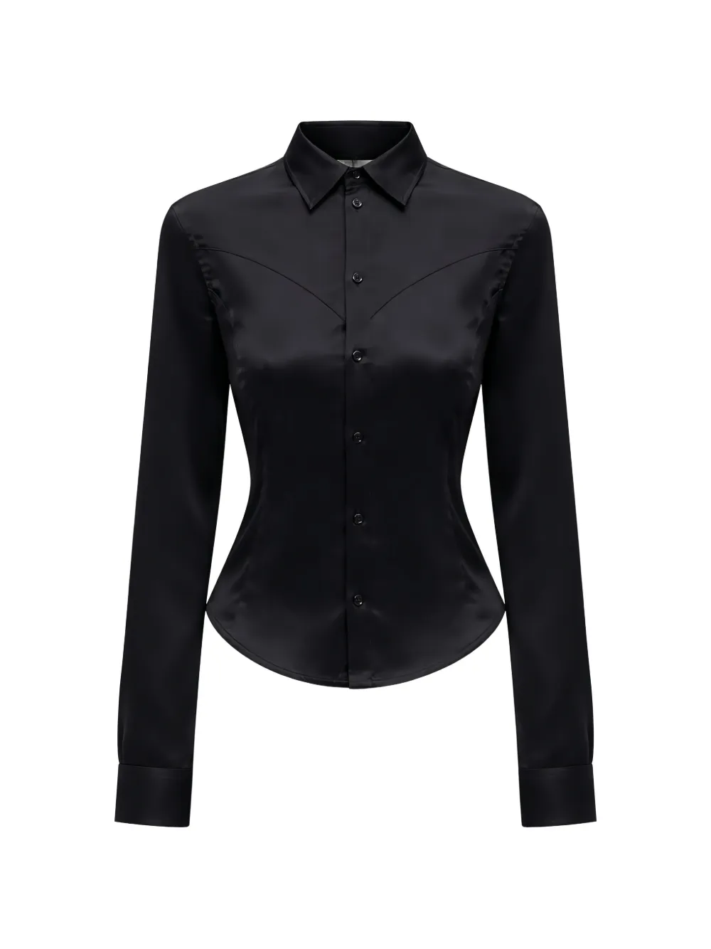 Ann Demeulemeester Camicia Dirka aderente - Nero