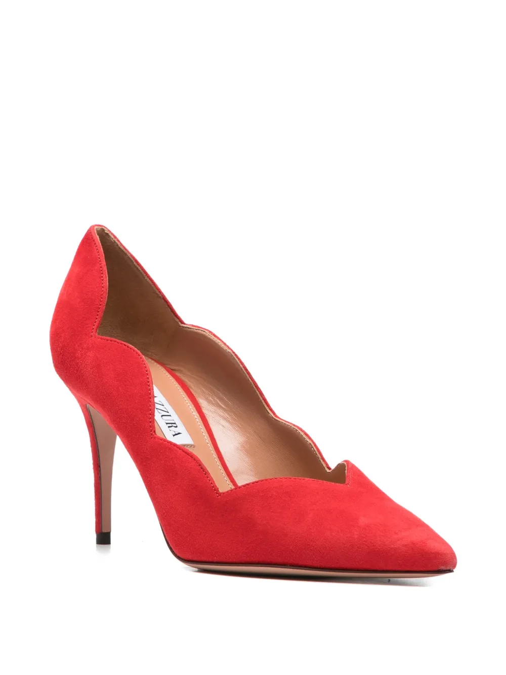 Aquazzura Petal pumps Rood