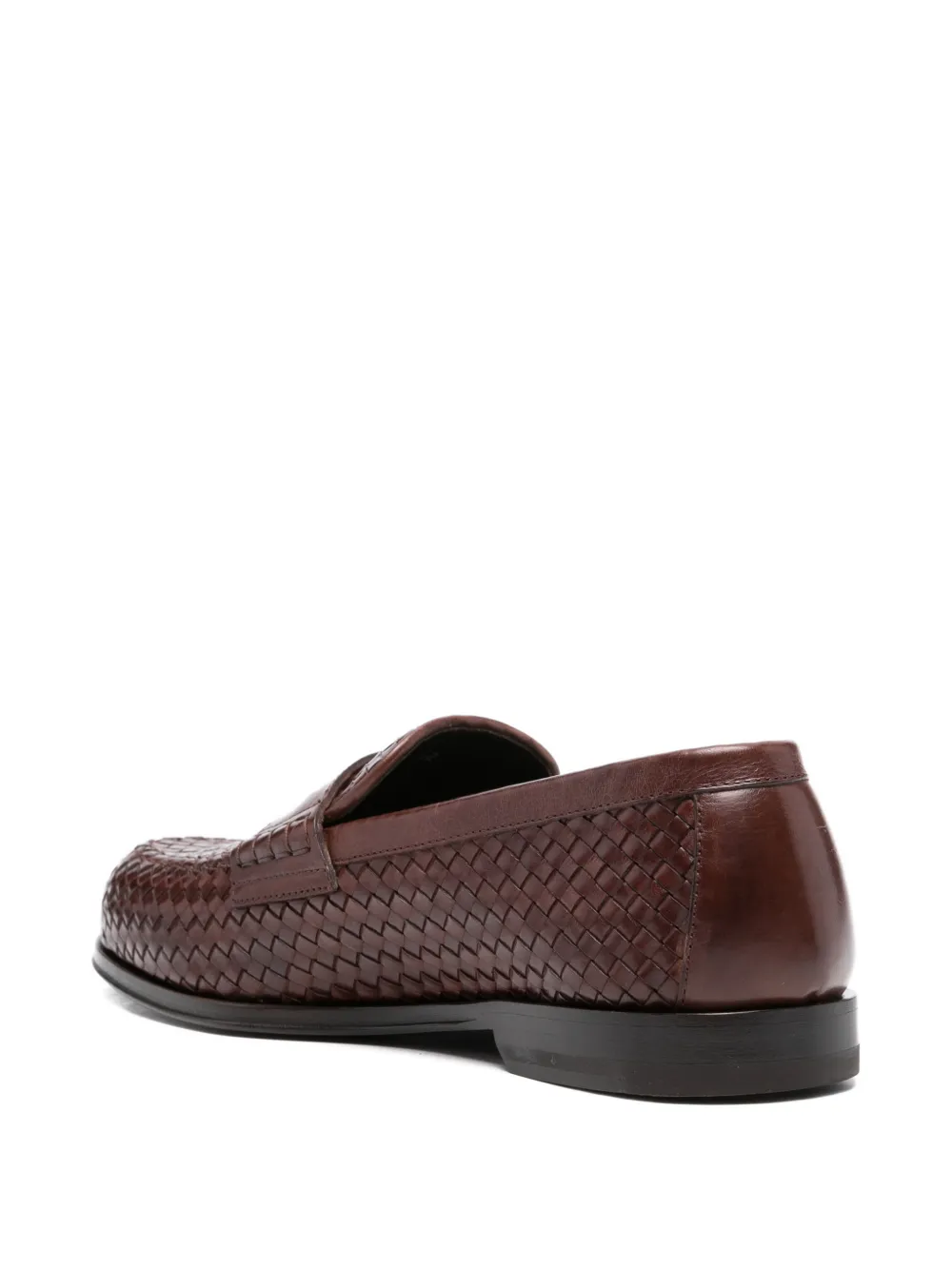 DSQUARED2 Geweven klassieke loafers Bruin
