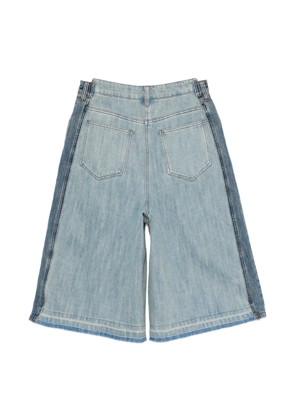  Juun.j Pantalones Vaqueros Cortos A Paneles - Azul 