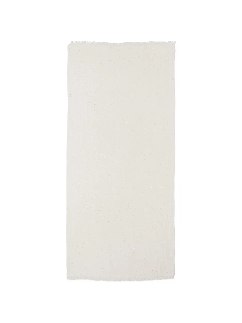  Peserico Sequin Fringed Scarf - Neutrals 