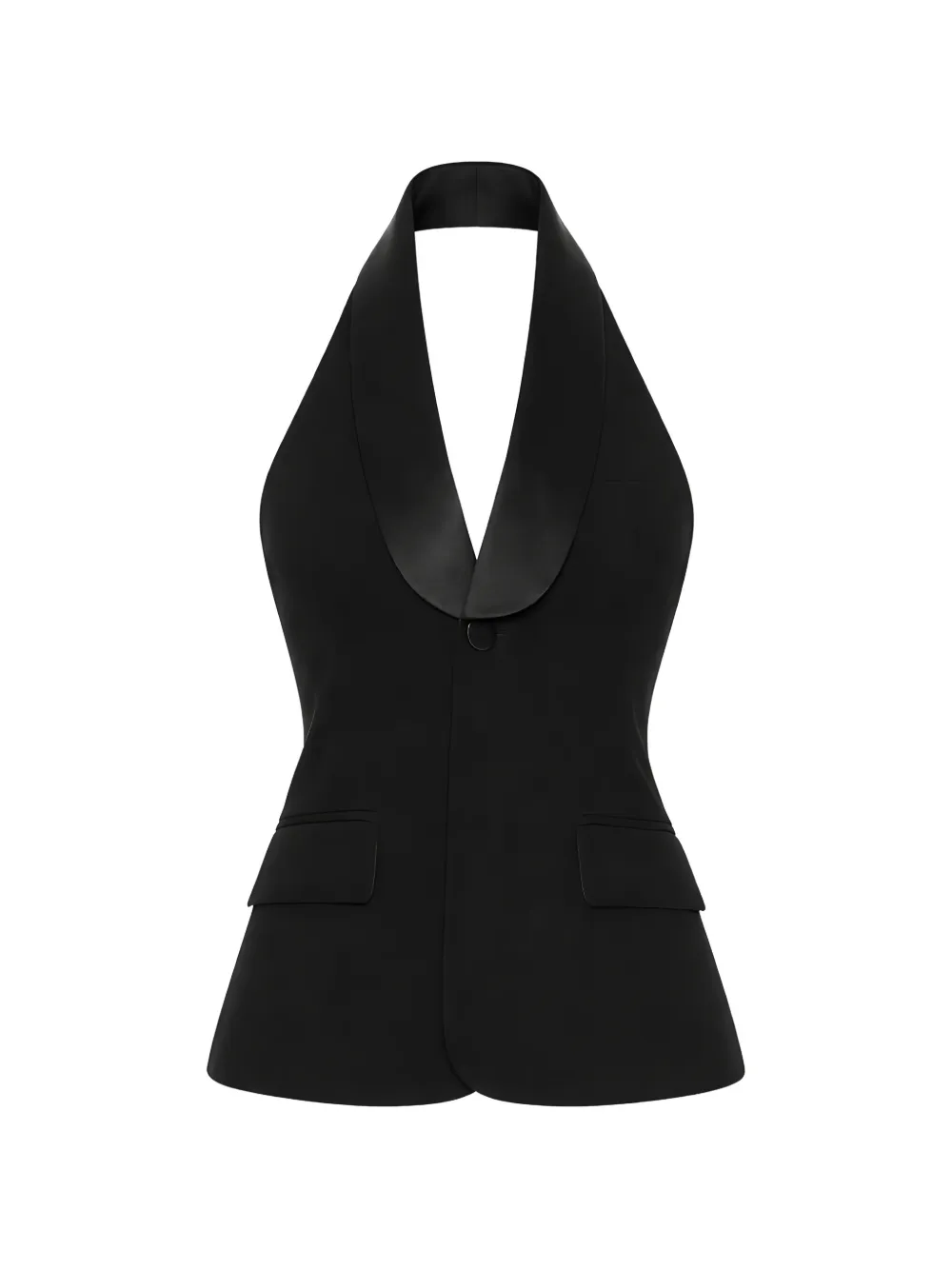 A.L.C. Payton halter-neck top - Black