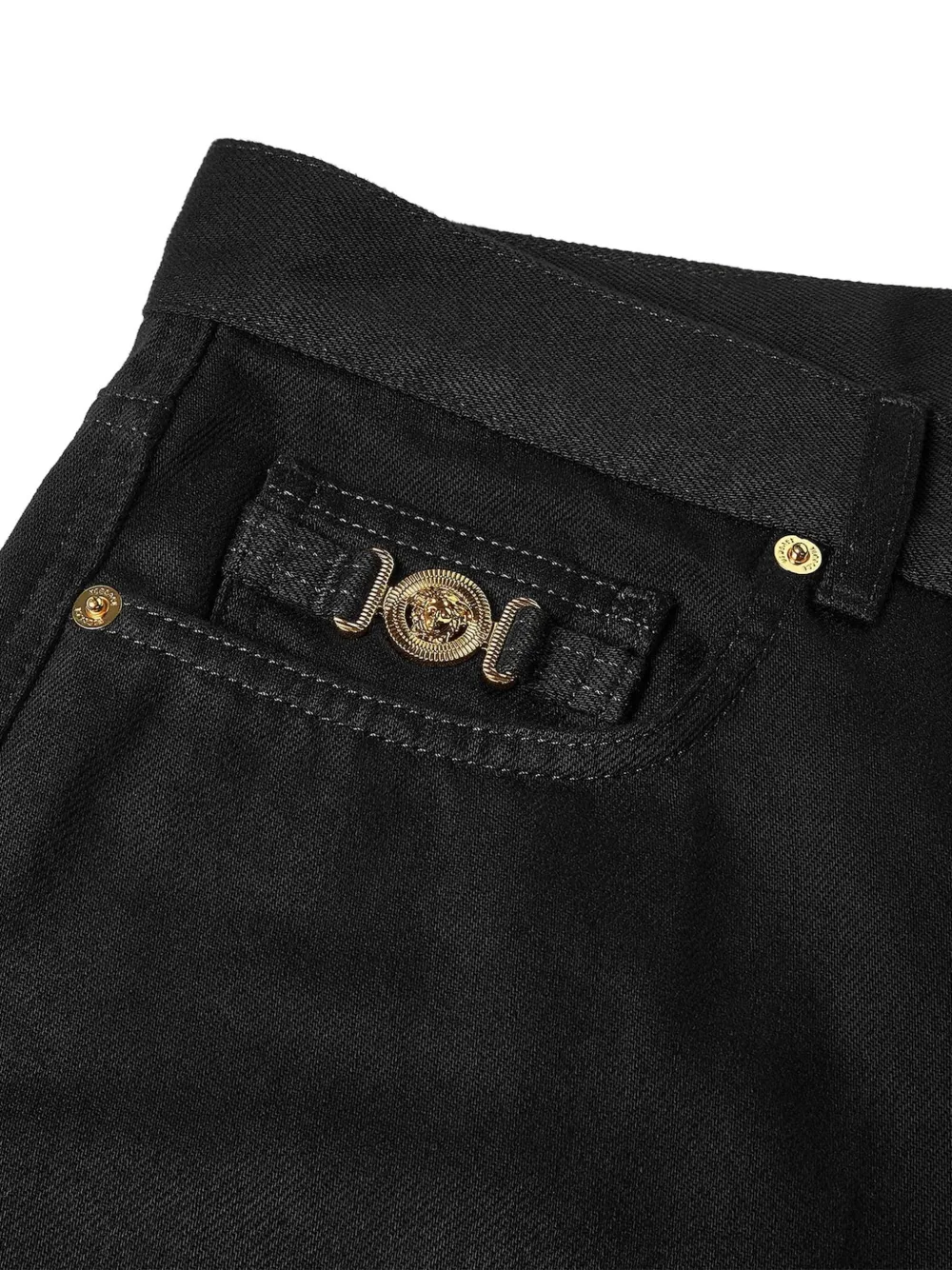 Versace Regular jeans Zwart