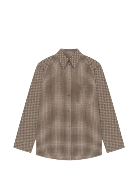 Nanushka Arleen chest-pocket shirt
